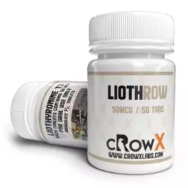 Liothrow (T3) cRowX Labs 50mcg, 50tab (USA Domestic)